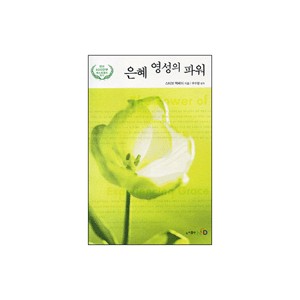 은혜 영성의 파워-스티브 맥베이