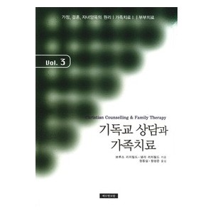 기독교 상담과 가족치료 3-브루스 리치필드,넬리 리치필드