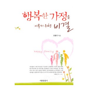 행복한 가정을 이루기 위한 비결-조용기   