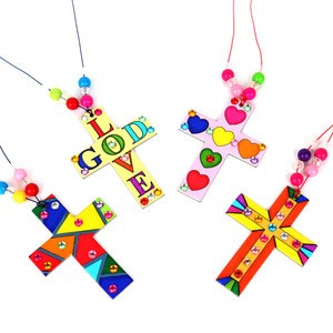 십자가 목걸이 4종 set